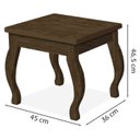Ver imagem 4 de Banqueta Para Penteadeira Em MDF 022034 Malbec LPA