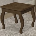 Ver imagem 2 de Banqueta Para Penteadeira Em MDF 022034 Malbec LPA