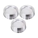 Ver imagem 1 de Kit 3 Formas Ballerine Alumínio Bolo Piscina Vulcão 20cm