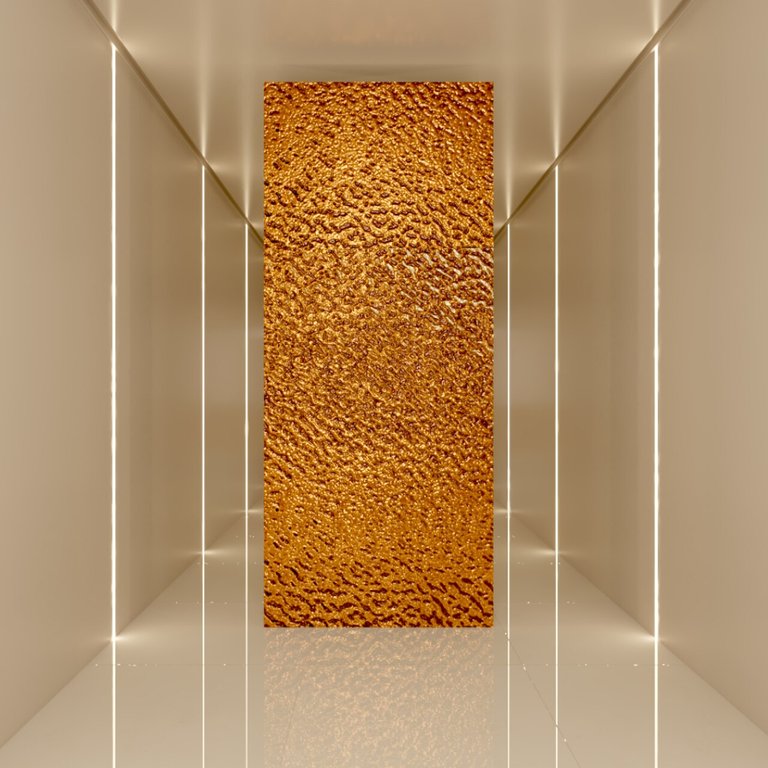 Revestimento Efeito Metálico Martelado Bronze Interno/externo 2,90m X 1,22cm Revestimento Efeito Metálico Martelado Bronze Interno/externo 2,90m X 1,22cm