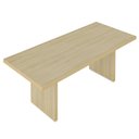 Ver mais imagens de Mesa de Reunião para Escritório 204cm Tamburato Corp A06 Carvalho/branco - Mpozenato