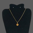 Ver imagem 4 de Colar Corrente Medalha de São Bento Aço Inox Dourado Armazém Católico