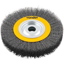 ESCOVA CIRCULAR (F) 6X1X3/4 AC VONDER - 1