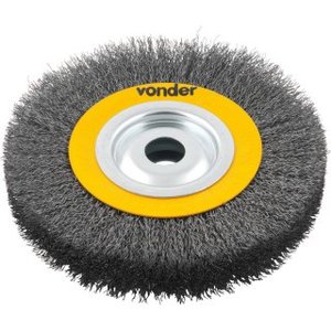 ESCOVA CIRCULAR (F) 6X1X3/4 AC VONDER