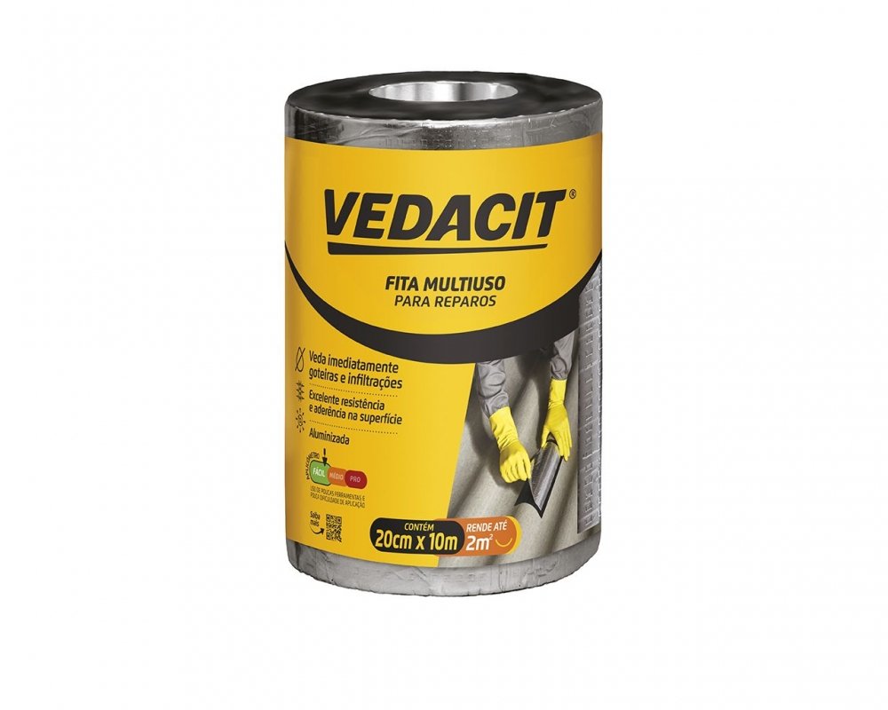 Fita Multi-uso Auto Adesiva 20cmx10m O.baumgart - 1