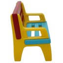 Ver imagem 7 de Banco Plástico Colorido Infantil Desmontável Tramontina Pause Parquinho Criança