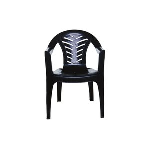 Kit 4 Poltrona de Plástico Resistente Área de Lazer 154kg