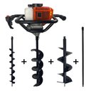 Ver imagem 1 de Perfurador de Solo Gasolina 52cc Broca 10+15+25cm+ Ext 100cm
