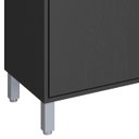 Ver imagem 6 de Gabinete de Banheiro 80cm para Cuba 1 Porta Clari Grafite F10 - Mpozenato