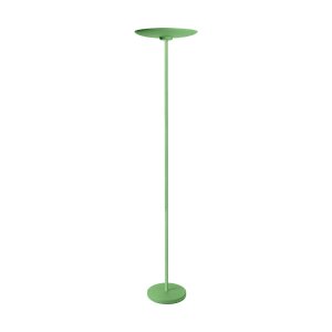 Coluna Dot Led Luminária de Chão Piso 3000k Verde Bio 12w 1,65m Alumínio Bivolt