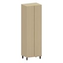 Ver imagem 1 de Armário para Cozinha Aurora 2 Portas 4 Prateleiras MDF-MDP 70cm Luciane Móveis
