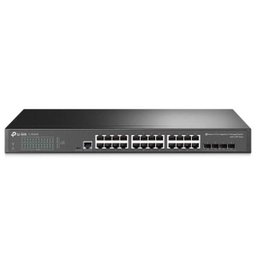 Switch TP-Link TL-SG3428 - 24 Portas Gigabit - 4 Portas SFP - Switch Gerenciável L2+ - JetStream - 1