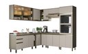 Ver imagem 1 de Cozinha Modulada Conect com 11 Peças Duna/cristal - Henn