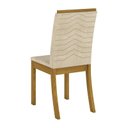 Ver imagem 3 de Conjunto de 6 Cadeiras Isa Nature/linho - Móveis Henn