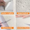 Papel de Parede Adesivo Lavavel Marmore Botticino Creme - 8