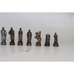 Peças de Xadrez em Resina - Coleção Templários 670 - 7