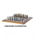 Ver imagem 2 de Peças de Xadrez em Resina - Coleção Templários 670