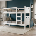 Ver imagem 4 de Beliche Solteiro com 02 Colchões D33 Grade Robusta Proteção Completa