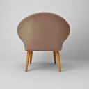 Ver imagem 7 de Poltrona Decorativa para Sala de Jantar Tecido Veludo Premium Estrutura Resistente Pés Palito