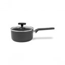 Ver imagem 3 de Panela com Tampa 16 Cm 1,45 L Antiaderente Mineral Resist Cinza Linha Ceramic Life Preserve Cinza