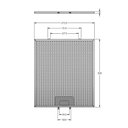 Ver imagem 2 de Filtro de Alumínio para Coifa tamanho 30,8 x 27,2 cm