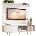 Ver imagem 2 de Rack Madesa Dubai e Painel para Tv até 65 Polegadas com Pés - Branco