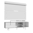 Ver imagem 5 de Rack Madesa Dubai e Painel para Tv até 65 Polegadas com Pés - Branco