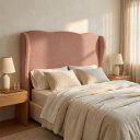 Ver imagem 1 de Cabeceira Cama Box Casal 140 cm Atria Bouclê B05 - D'Rossi
