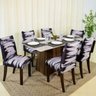 Forro para Cadeiras de Jantar Envio 24h Modern Giz - 4