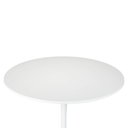 Ver imagem 2 de Mesa Saarinen Tulipa Redonda 100cm Tampo Madeira Branca 5 Lugares
