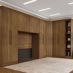 Guarda Roupa Modulado Casal Safira 011 em Mdf com 11 Portas e 9 Gavetas - 2