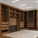 Ver imagem 3 de Guarda Roupa Modulado Casal Safira 011 em Mdf com 11 Portas e 9 Gavetas