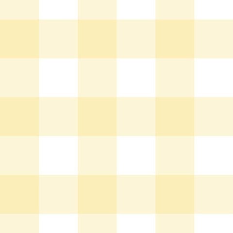 Papel de Parede Doce Estilo Xadrez Amarelo 81819