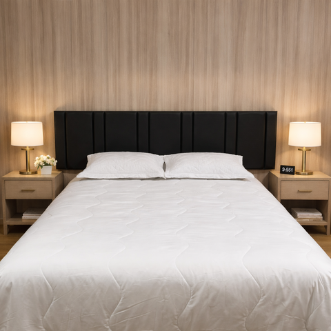 Cabeceira Estofada Adesiva 2,32 X 0,60 - Preto