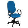 Cadeira Presidente Giratória Braço Corsa Azul - 1