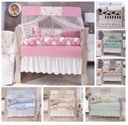 Ver imagem 7 de KIT JOGO DE BERÇO BABY TIGRE BORDADO 09 PEÇAS KIT AMERICANO DE BERÇO SAFARI PARA BEBE LUXUOSO:VERDE