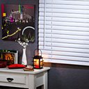 Ver imagem 2 de Persiana Horizontal PVC Branca 160 (L) x 160 (A) Cortina Completa C/ Kit de instalação 160 x 1,60