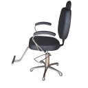 Ver imagem 2 de Cadeira Reclinável Hidráulica de Salão de Beleza - Cabeleireiro e Barbearia - Preto