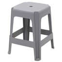 Ver imagem 1 de Banqueta Tramontina Icaraí em Polipropileno Cinza