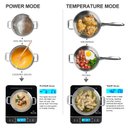 Ver imagem 5 de Duxtop Fogão de Indução Portátil 1800w com Lcd e Sensor Touch (prata)