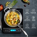 Ver imagem 2 de Duxtop Fogão de Indução Portátil 1800w com Lcd e Sensor Touch (prata)