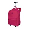 Mochila Escolar Infantil com Rodinhas Rolling Crinkle Pink - Sestini - 2