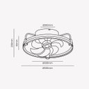 Ver imagem 2 de Plafon Ventilador Air Golden 40w Obital Multicor Bivolt