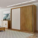 Ver imagem 5 de Guarda Roupa Bravo Gold 2 Portas 4 Gavetas Cor:cumaru Fendi