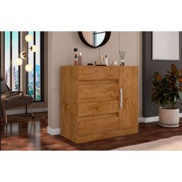 Cômoda Exellence Flex 1 Porta e 4 Gavetas 8000 Araplac - 1