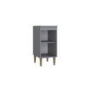 Ver imagem 4 de Balcão para Cozinha Simples 1 Porta Greta Cinza