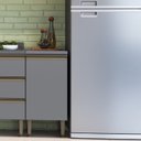 Ver imagem 2 de Balcão para Cozinha Simples 1 Porta Greta Cinza