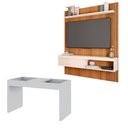 Ver imagem 1 de Conjunto Sala de Estar Moon Painel 1.5 Mesa Book Caemmun