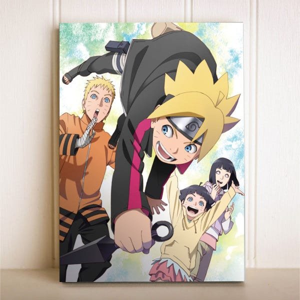 Placa Decorativa Anime Boruto Naruto