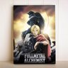 Placa Decorativa Anime Fullmetal Alchemist 2 - 1